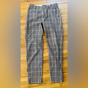Scotch & Soda Checked Chinos in Black and Tan